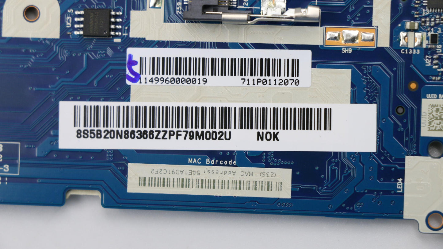 Lenovo Mb Nmb242 I7-7500U V4G Gtr Fp- - 5B20N86366