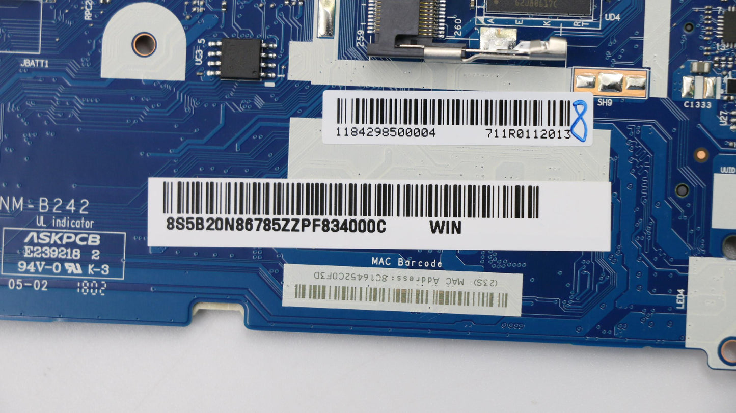 Lenovo Mb Nmb242 I7-6500U Gm V2G D4G- - 5B20N86785
