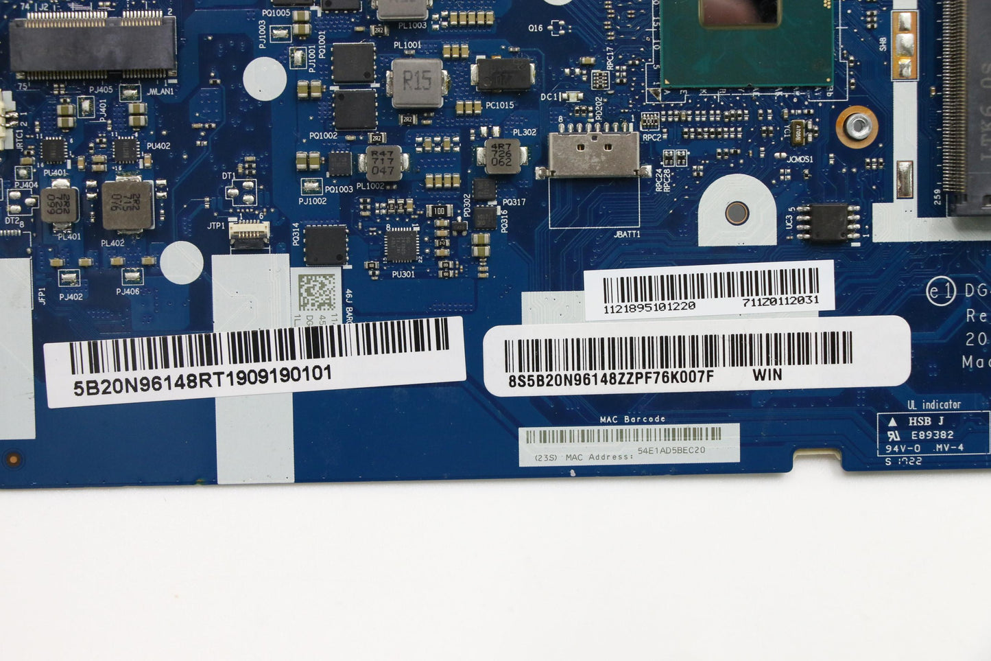 Lenovo Mbl80Yei37100Uh R17M1_2G4Gwin - 5B20N96148