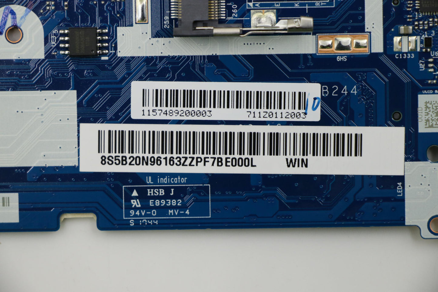Lenovo Mbl80Yei77500Uh R17M1_2G4Gwin - 5B20N96163