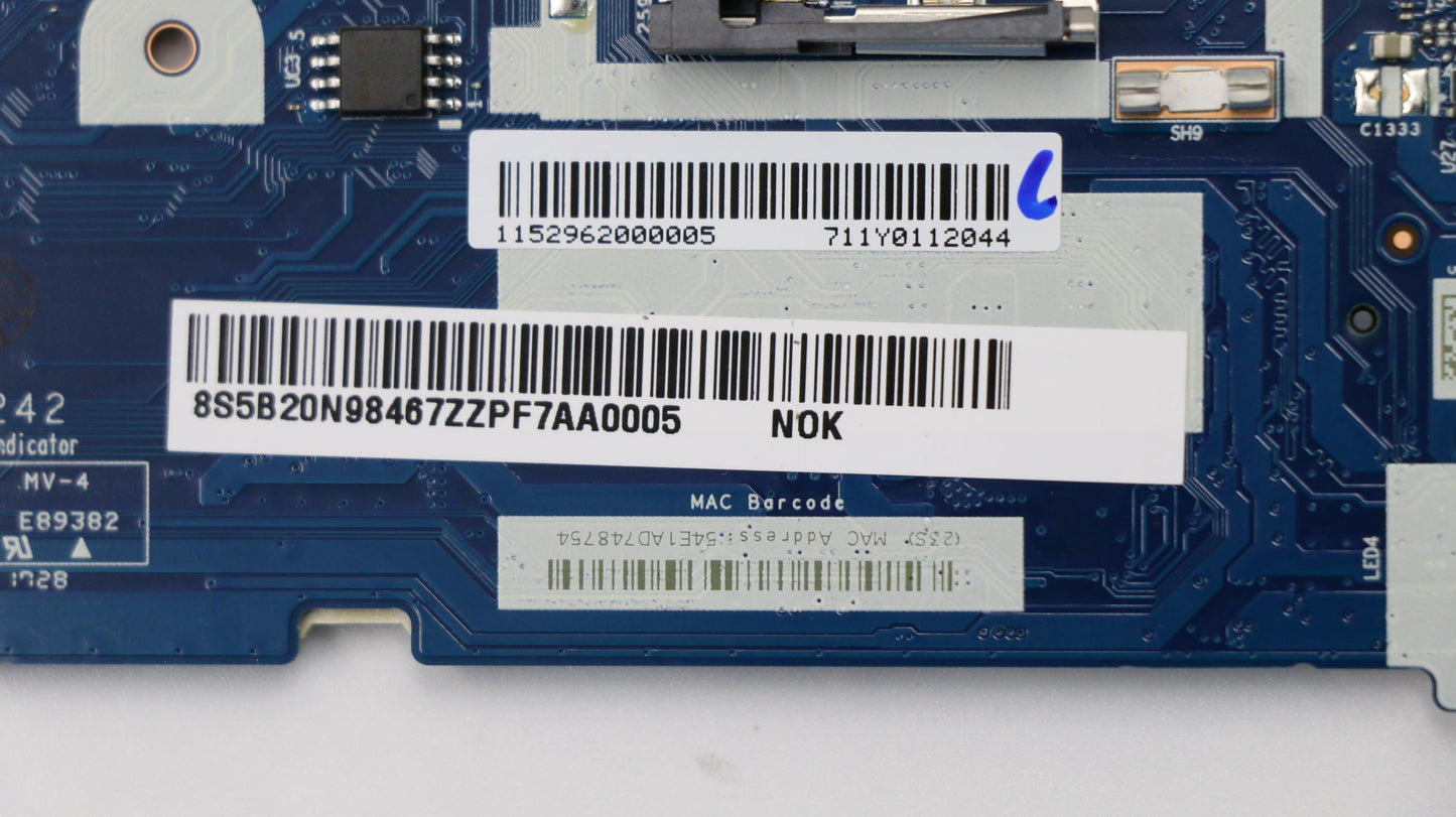 Lenovo Mbl80Yli37100Uhgtr4G4Gfpnok - 5B20N98467