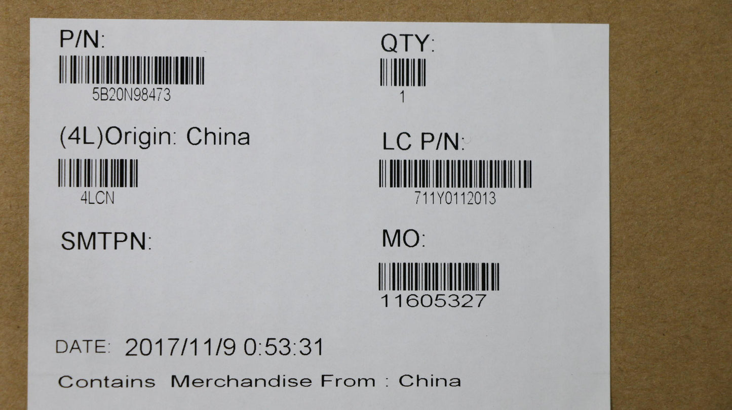 Lenovo Mbl80Yli57200Uhuma4Gfpwin - 5B20N98473