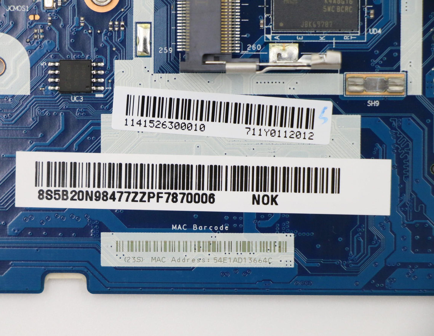 Lenovo Mbl80Yli37100Uhuma4Gfpnok - 5B20N98477