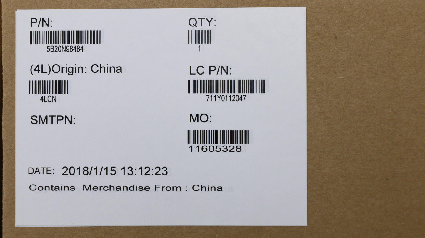 Lenovo Mbl80Yli57200Uhgtr4G4Gfpwin - 5B20N98484