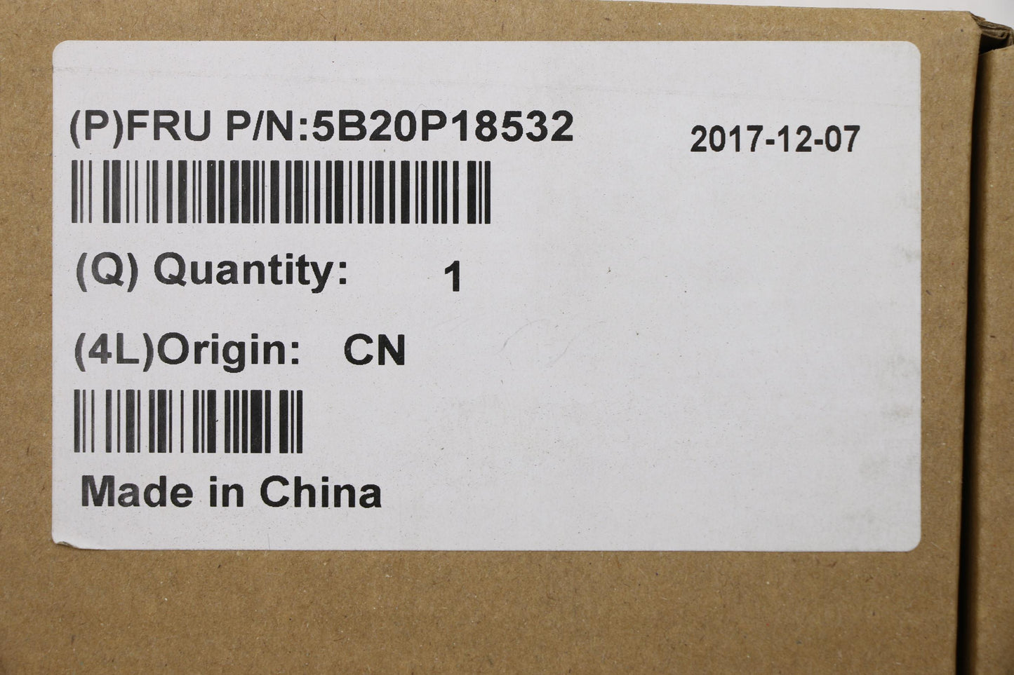 Lenovo Mb C 80X5 Win I37100U Uma Bl - 5B20P18532
