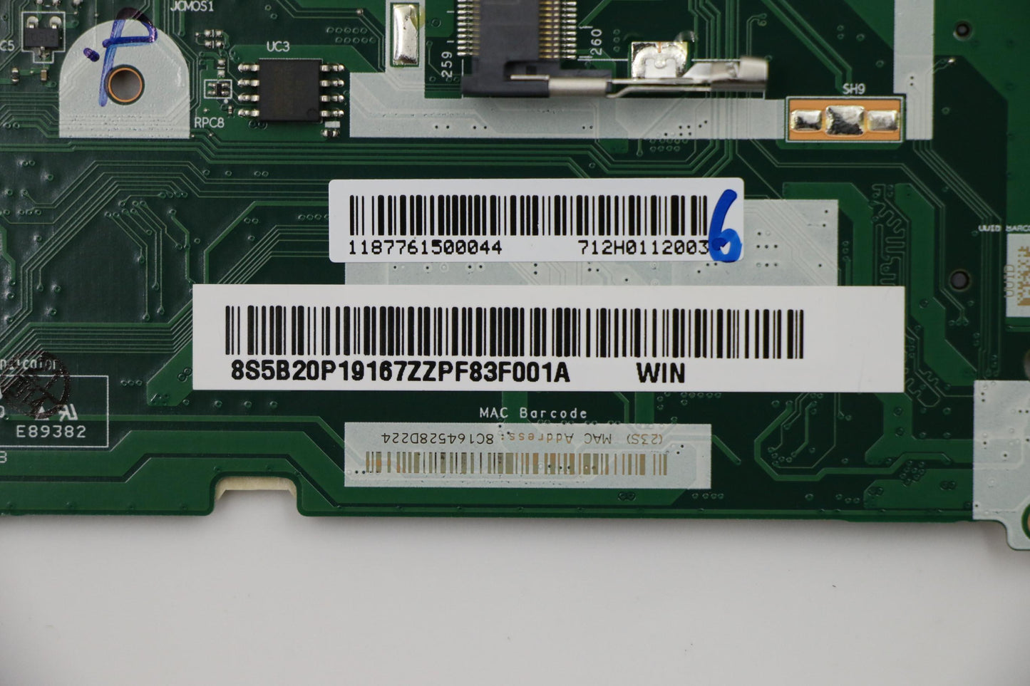 Lenovo Mbl80Xu A49120 Uma Win - 5B20P19167