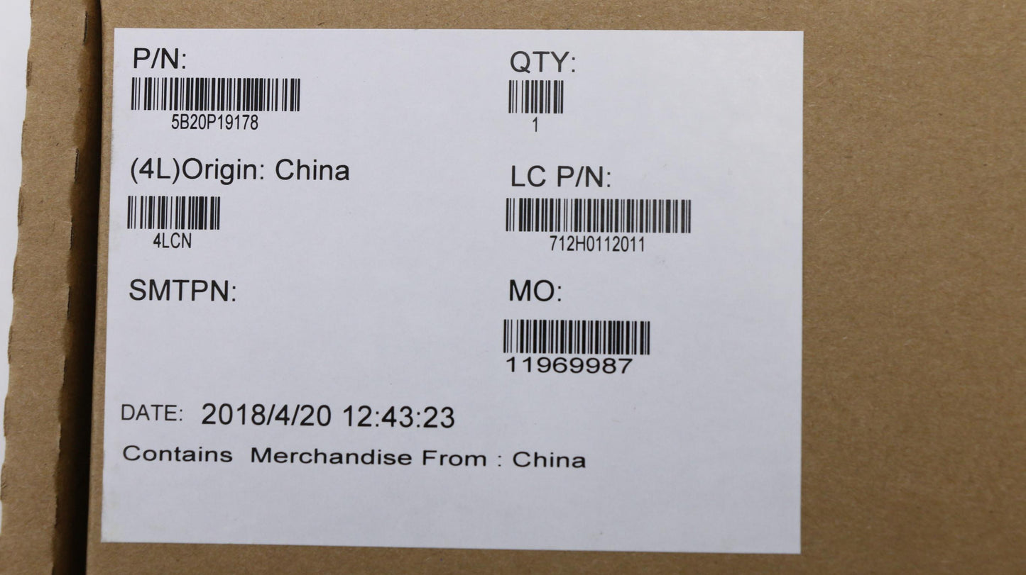 Lenovo Mbl80Xu E29000 Uma Win - 5B20P19178