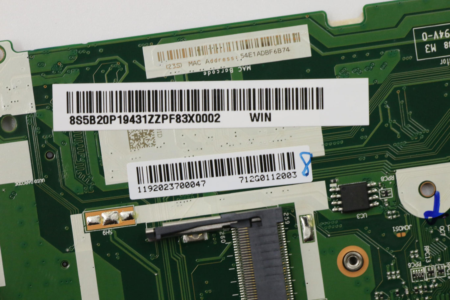 Lenovo Mbl80Xv A49120 Uma Win - 5B20P19431