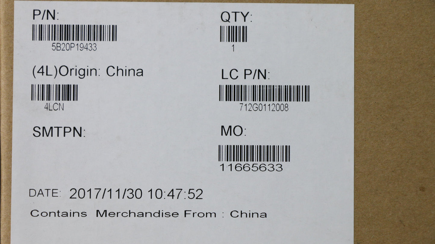 Lenovo Mbl80Xv E29000 Uma Nok - 5B20P19433