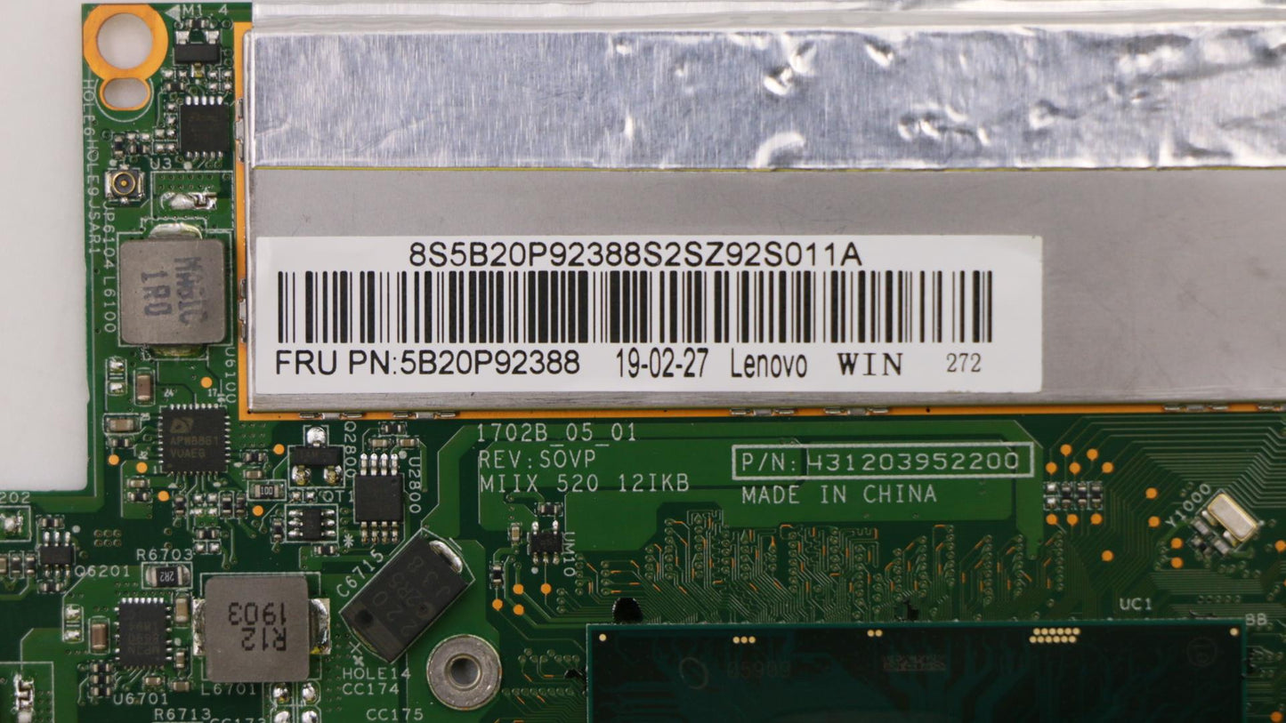 Lenovo Mb 3N81Cg I58250Win 8G Tpm/Ww - 5B20P92388