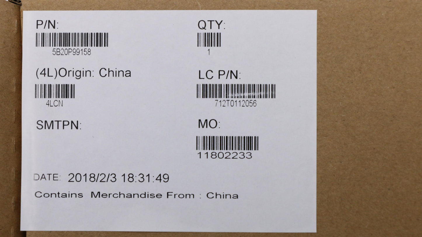 Lenovo Mbl81Bji58250Uumad4Gnok - 5B20P99158
