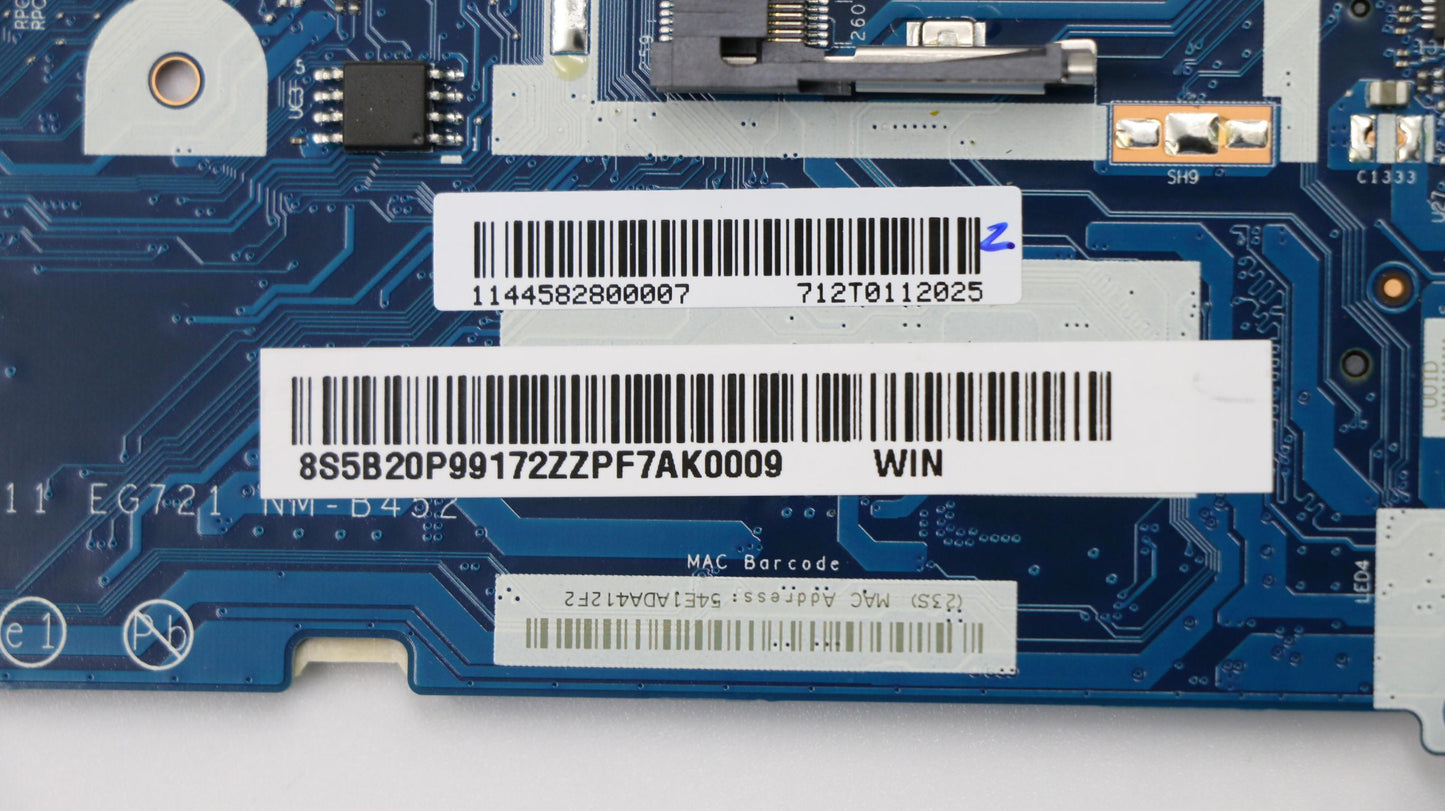 Lenovo Mb Nmb452 I58250U V2Gd4G Opt_W - 5B20P99172