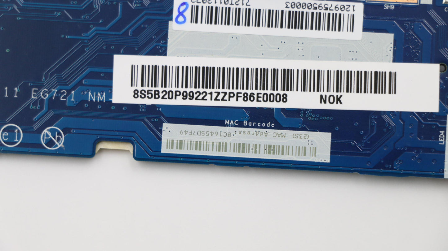 Lenovo Mbl81Bji58250Uv2Gnramfpnok - 5B20P99221