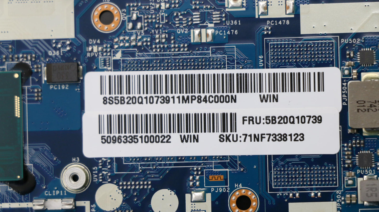 Lenovo Mb I3-7130U Uma Nfp Nbl Win - 5B20Q10739