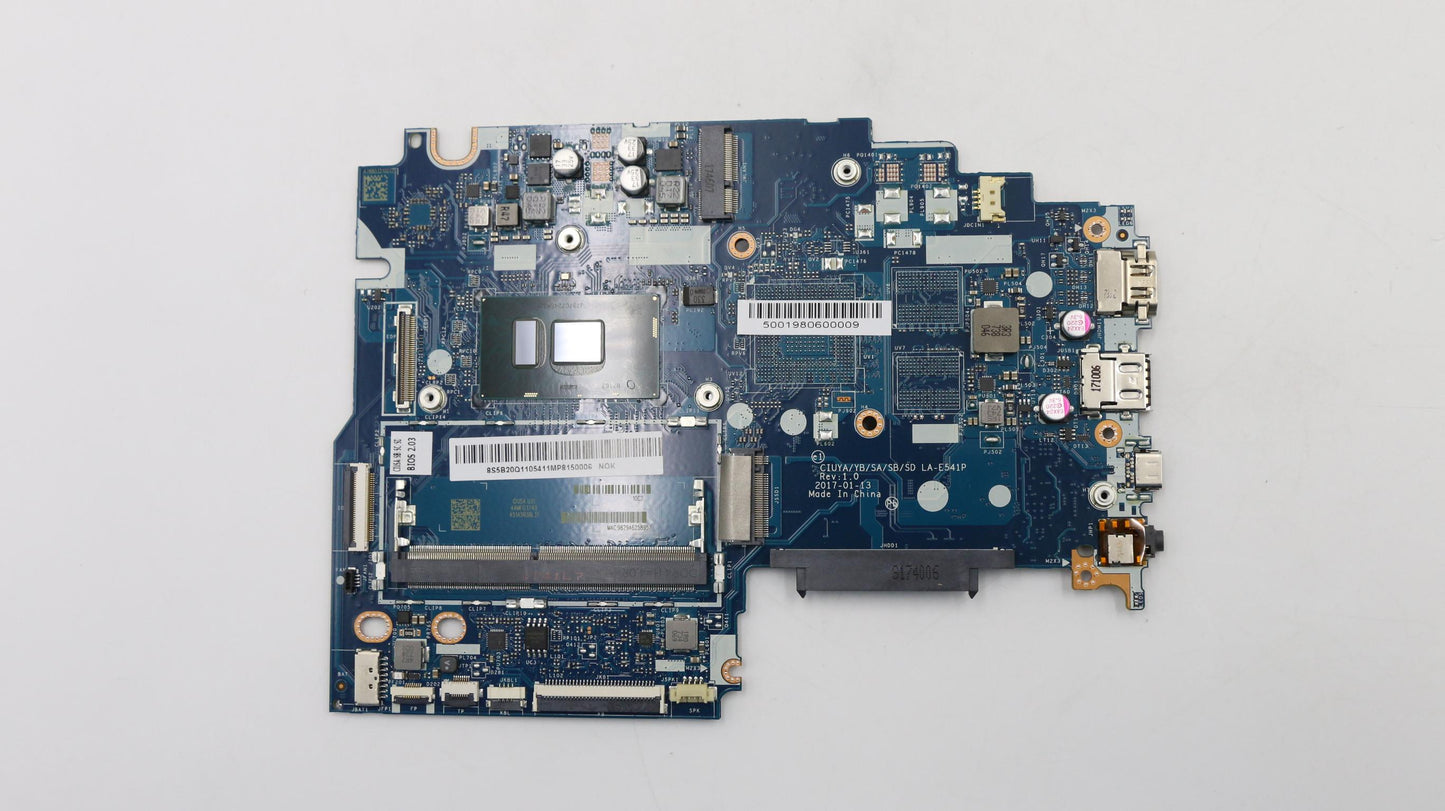 Lenovo Mb I3-7130U Uma Bl Fp - 5B20Q11054