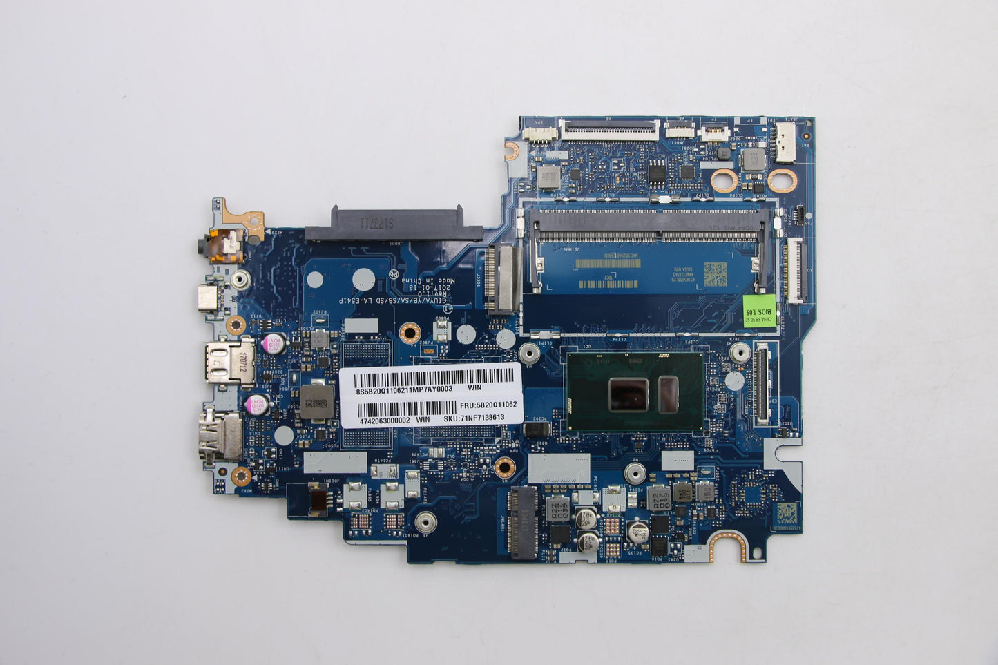 Lenovo Mb I3-7130U Uma Bl Nfp Win - 5B20Q11062