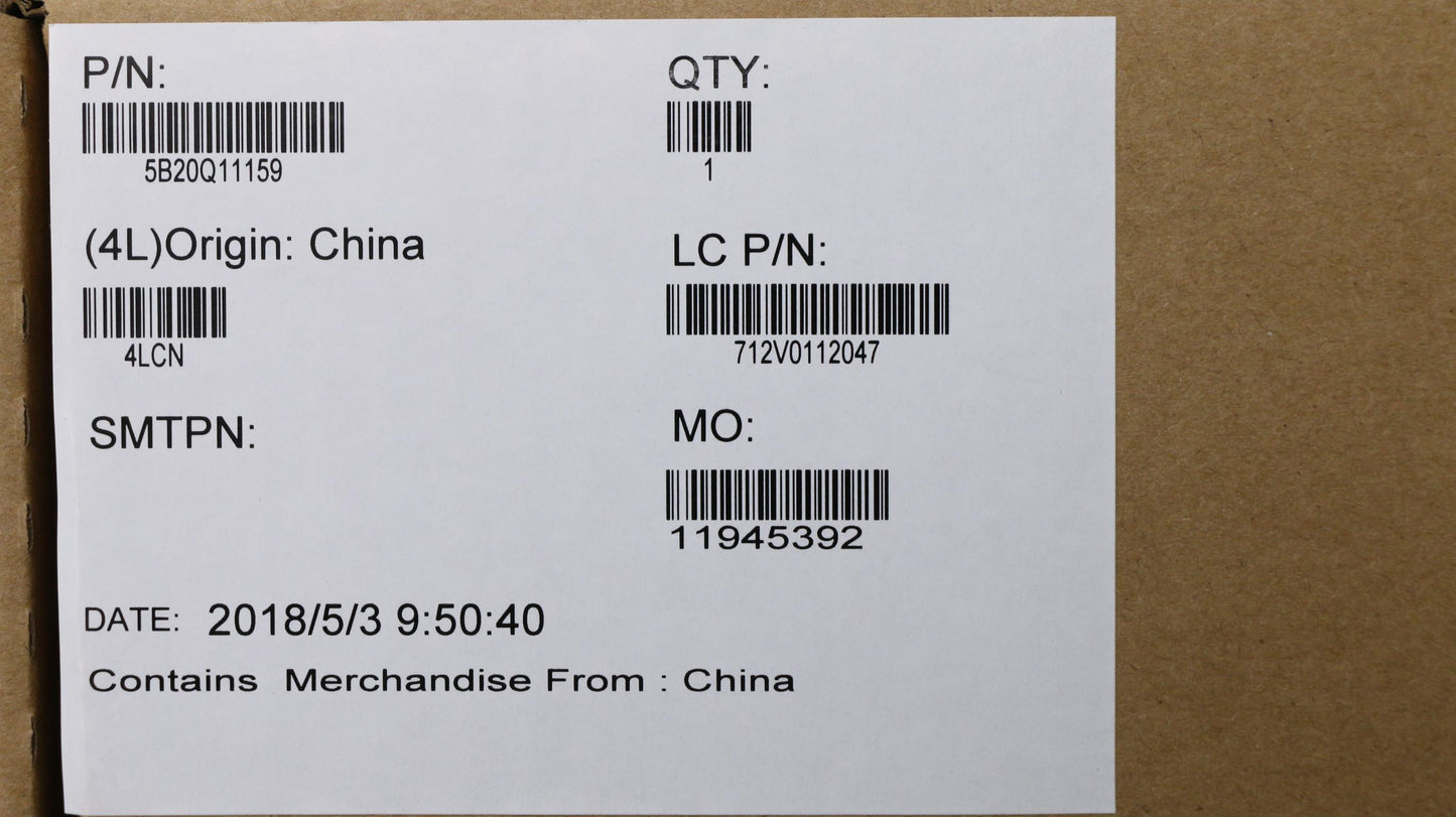 Lenovo Mbl81Bti58250U4G4Gr17Mm1Nfpwin - 5B20Q11159