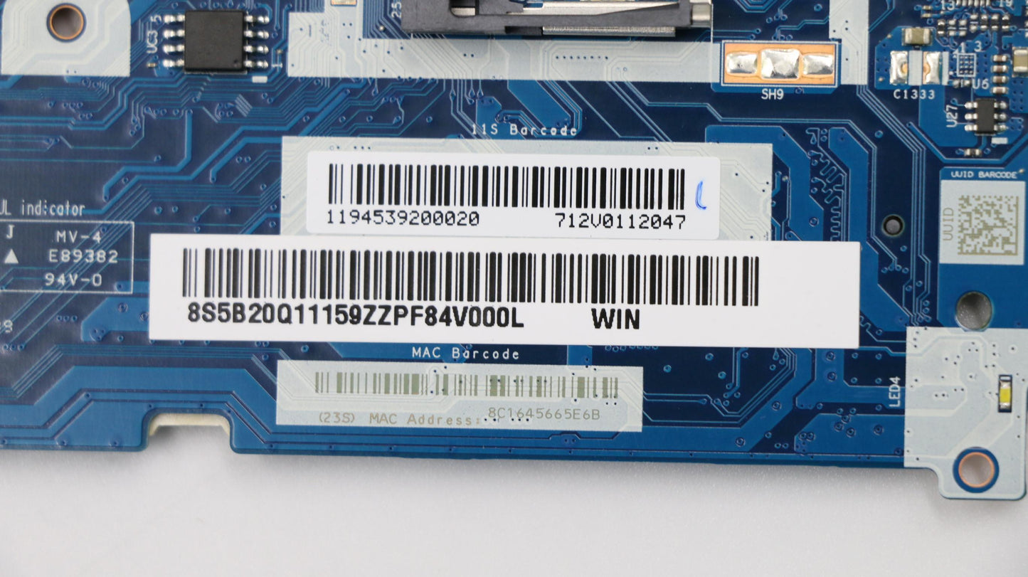 Lenovo Mbl81Bti58250U4G4Gr17Mm1Nfpwin - 5B20Q11159