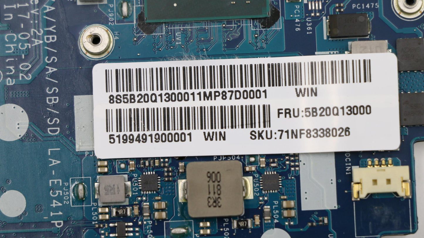 Lenovo Mb Dis I7 Fp Bl U42 Win - 5B20Q13000