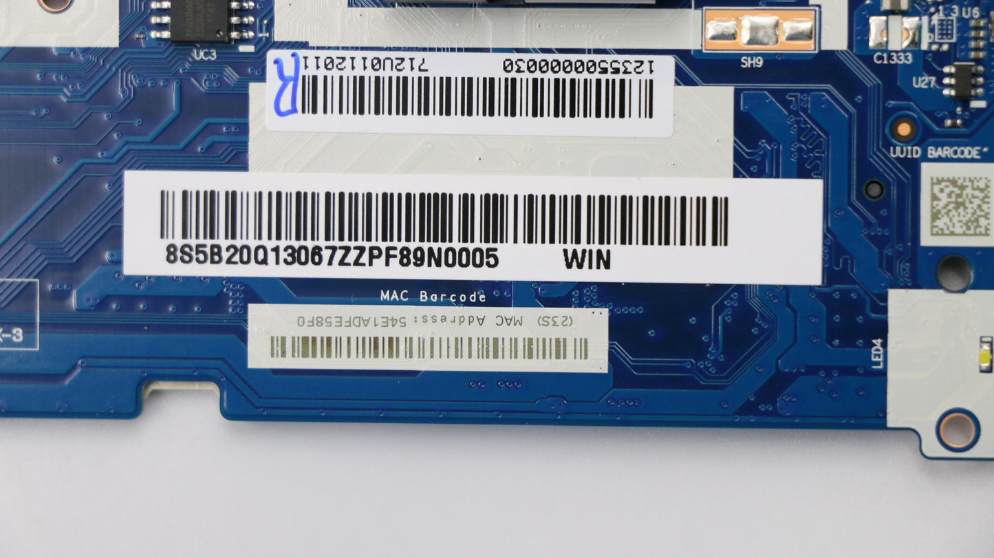 Lenovo Mb I5-8250U Uma D4G-Win - 5B20Q13067