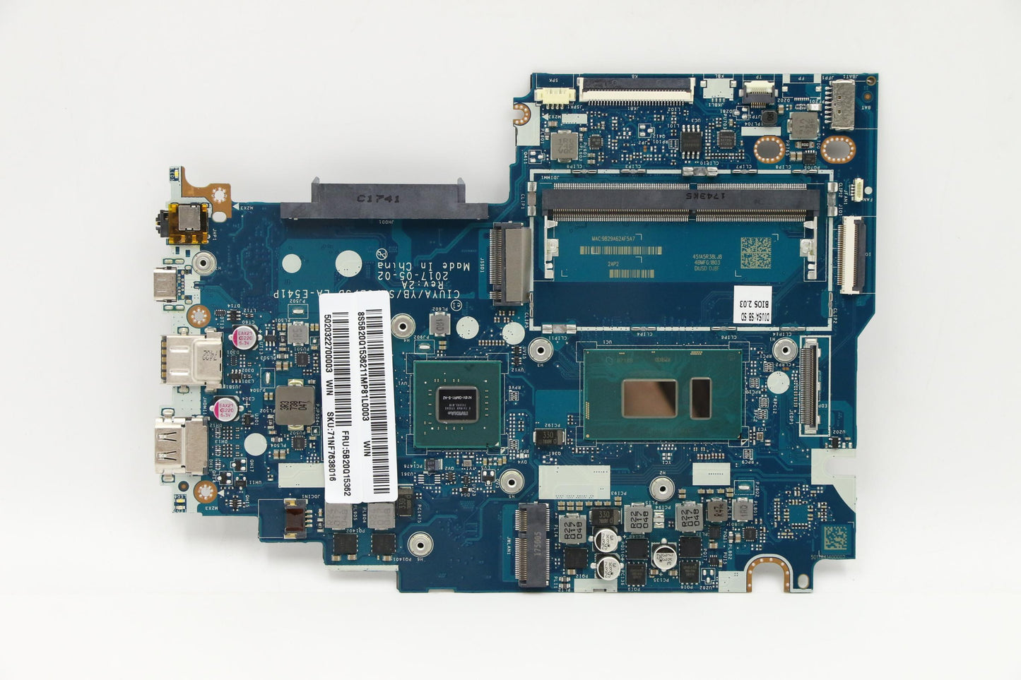 Lenovo Mb C 81Bqwini78550Un16Vgmr1Nbl - 5B20Q15362