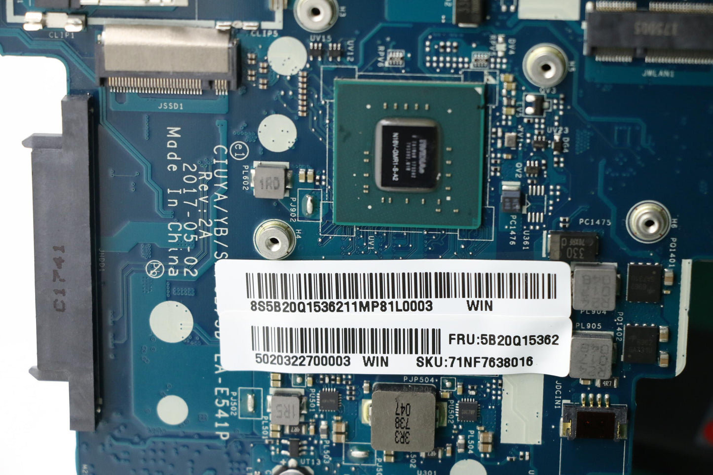 Lenovo Mb C 81Bqwini78550Un16Vgmr1Nbl - 5B20Q15362