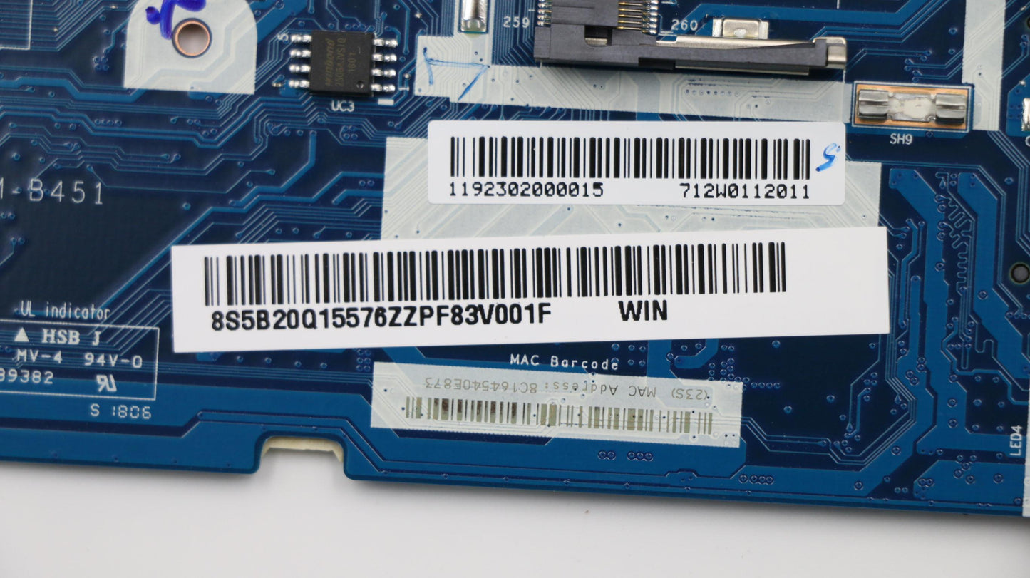 Lenovo Mbl81Bfi58250Uumad4Gnfpwin - 5B20Q15576