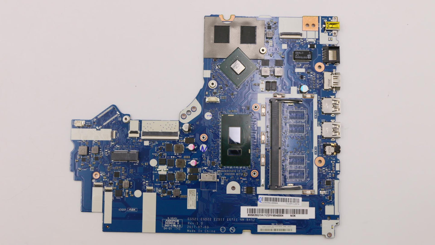 Lenovo Mb I7-8550U V4G Fp-Blk - 5B20Q15621