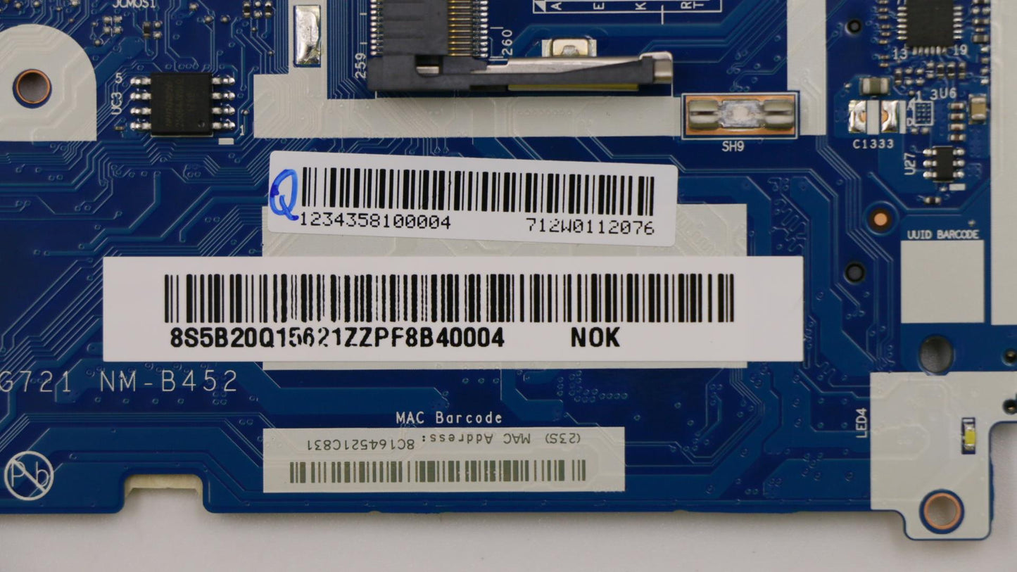Lenovo Mb I7-8550U V4G Fp-Blk - 5B20Q15621