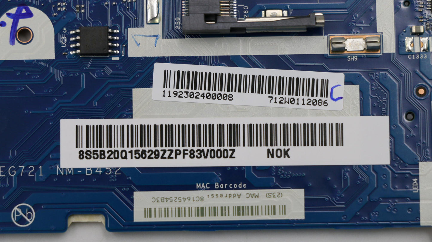 Lenovo Mb I7-8550U V4G4G Fp-Blk - 5B20Q15629