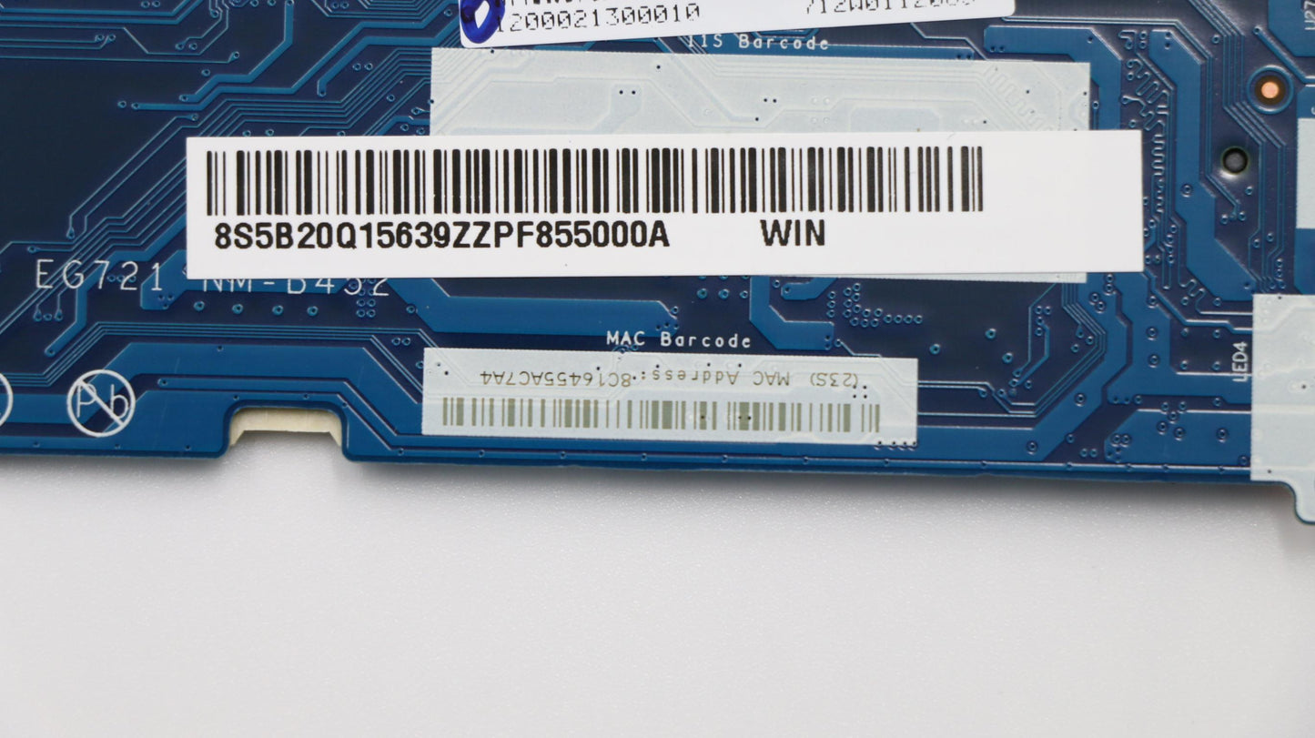 Lenovo Mb I7-8550U V4G4G Fp-Win - 5B20Q15639