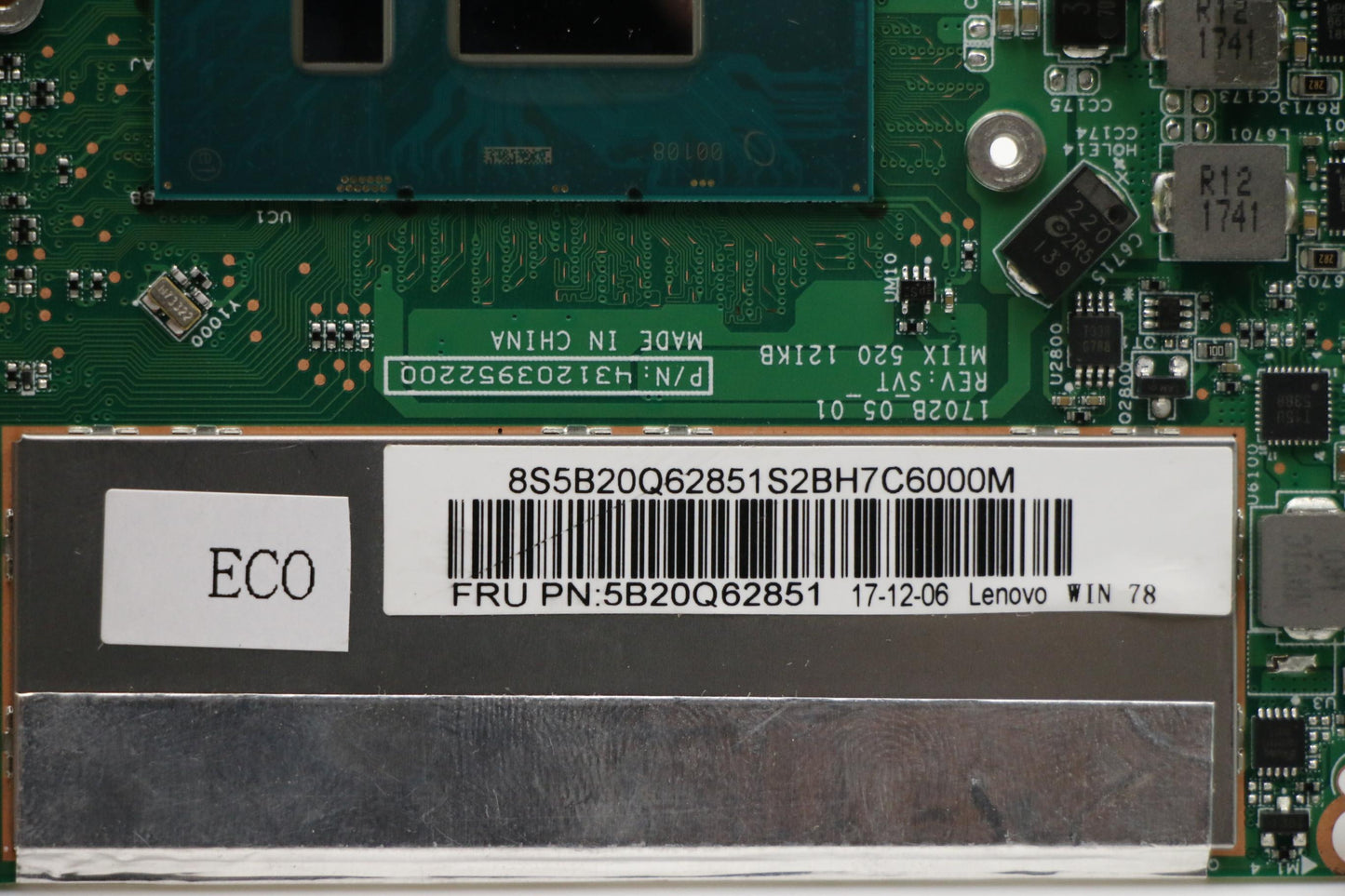 Lenovo Mb 3N81Cg I58250Win 4G Tpm/Ww - 5B20Q62851