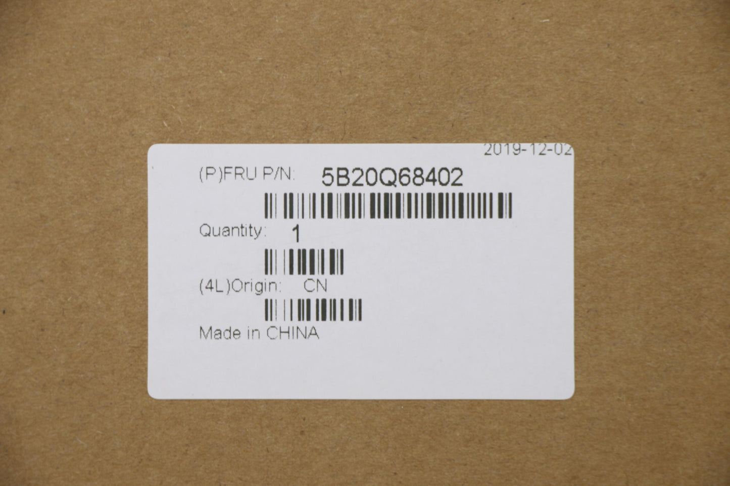Lenovo Mbw81Axnok15-8250U Tex-Ftcuma4 - 5B20Q68402