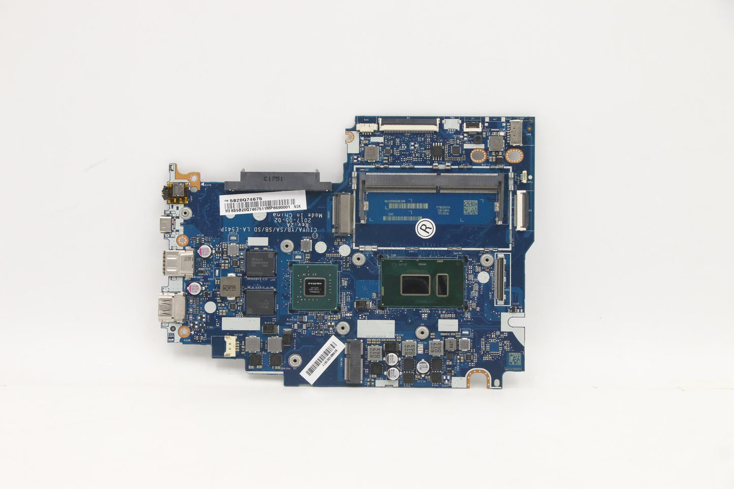 Lenovo Mb C 81Bq Nok I58250U Mx130 Nb - 5B20Q74675