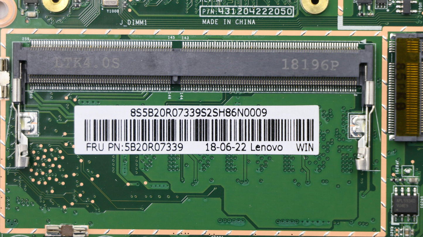 Lenovo 5B20R07339 Mb 3N81F5 I38130Uwin R535 2G 4