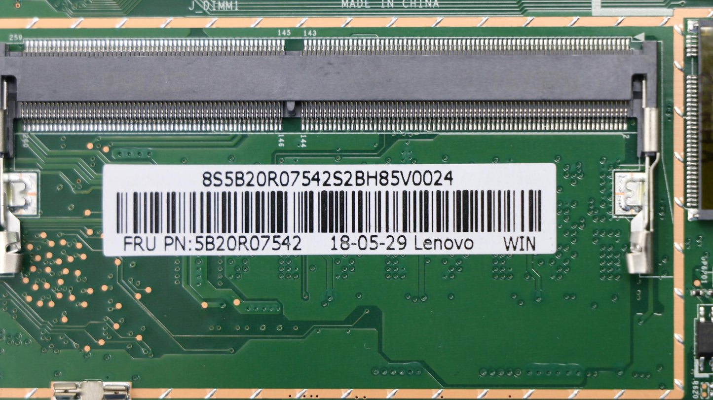 Lenovo 5B20R07542 Mb 3N81F4 Win I37020U5352G 4G