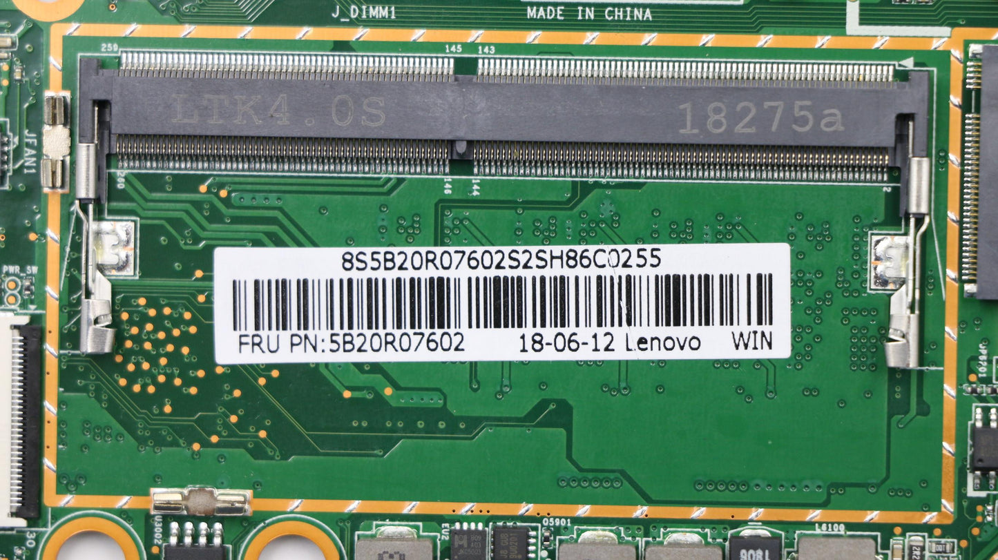 Lenovo 5B20R07602 Mb 3N81F4 Win I58250U5352G 4G