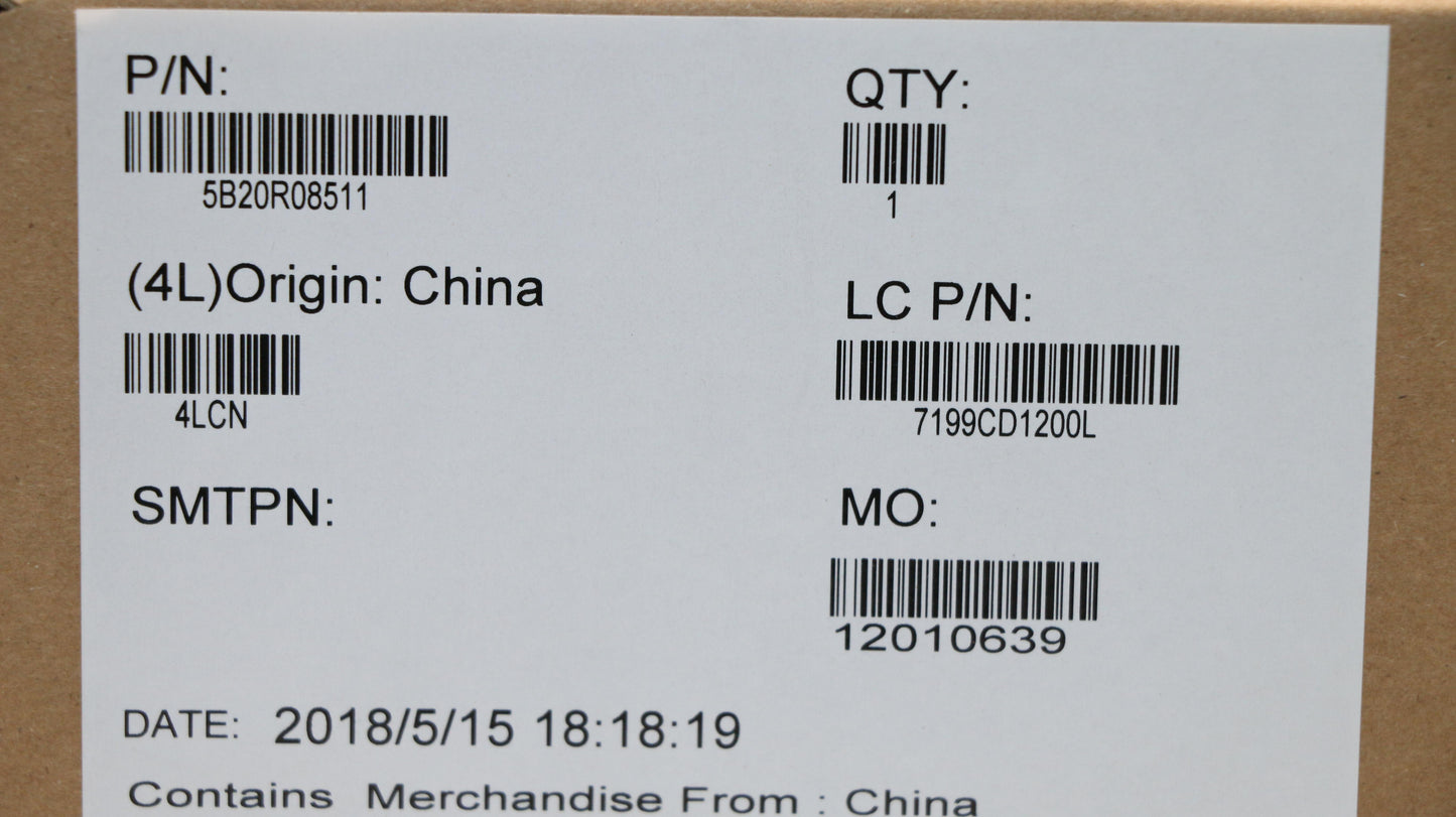 Lenovo System Board Planar Motherboar - 5B20R08511