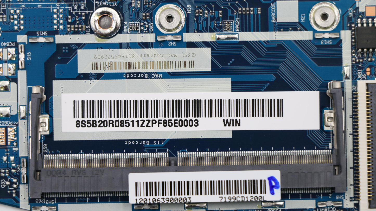 Lenovo System Board Planar Motherboar - 5B20R08511