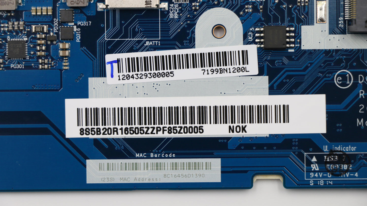 Lenovo System Board Planar Motherboar - 5B20R16505
