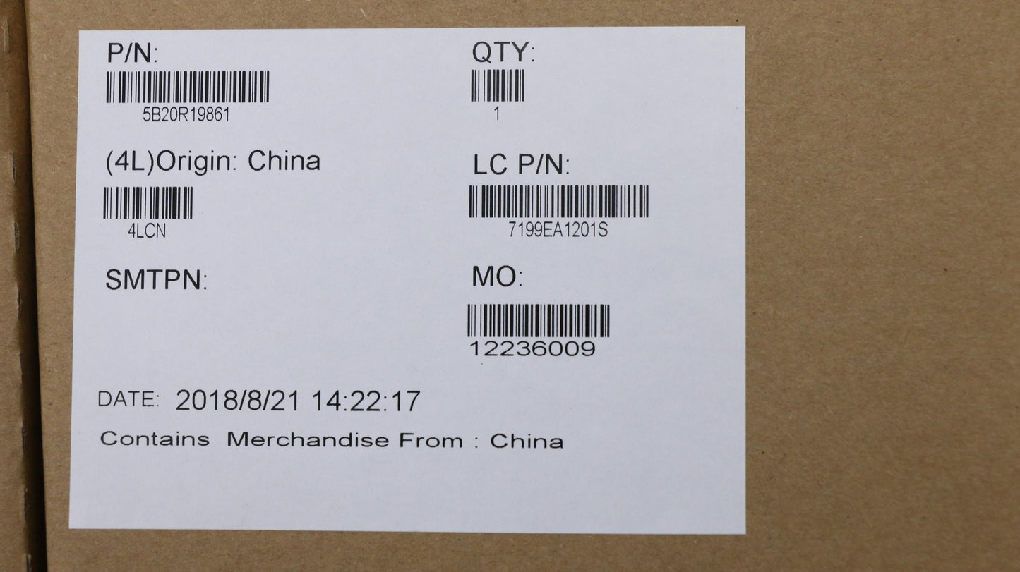 Lenovo System Board Planar Motherboar - 5B20R19861