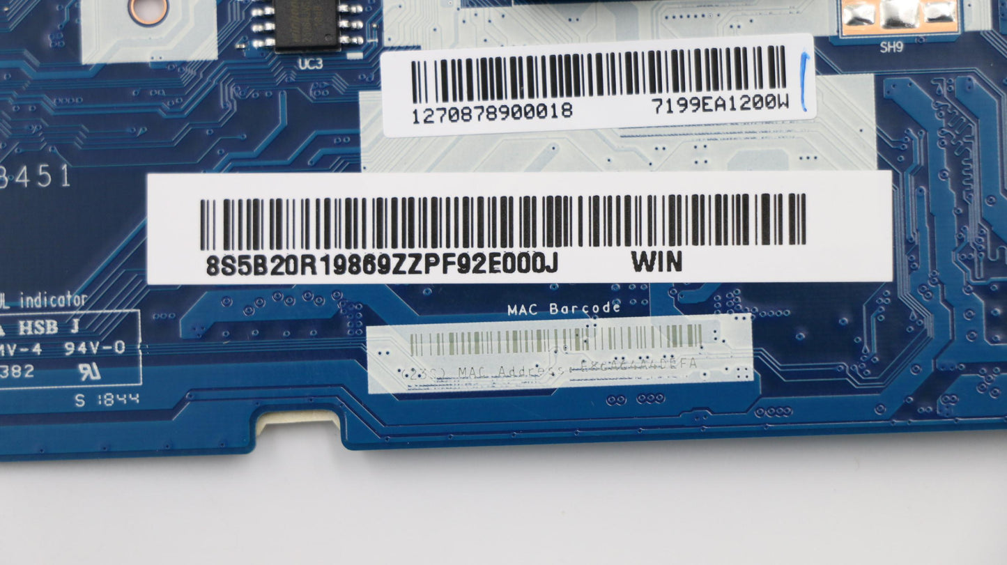 Lenovo System Board Planar Motherboar - 5B20R19869