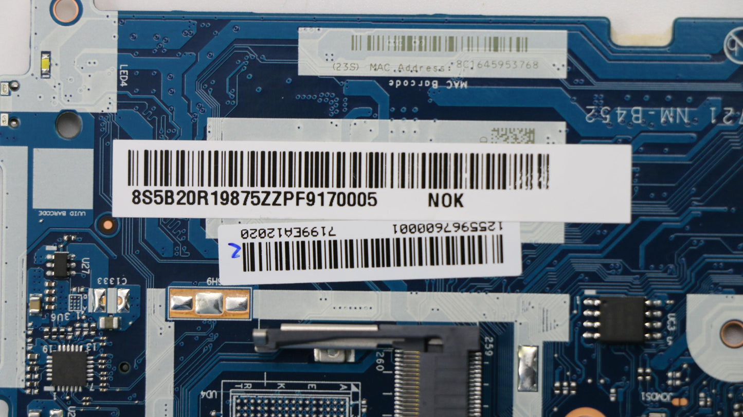 Lenovo System Board Planar Motherboar - 5B20R19875