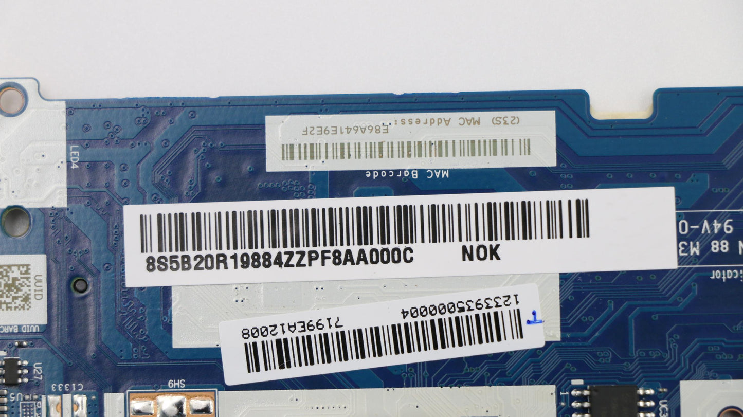 Lenovo System Board Planar Motherboar - 5B20R19884