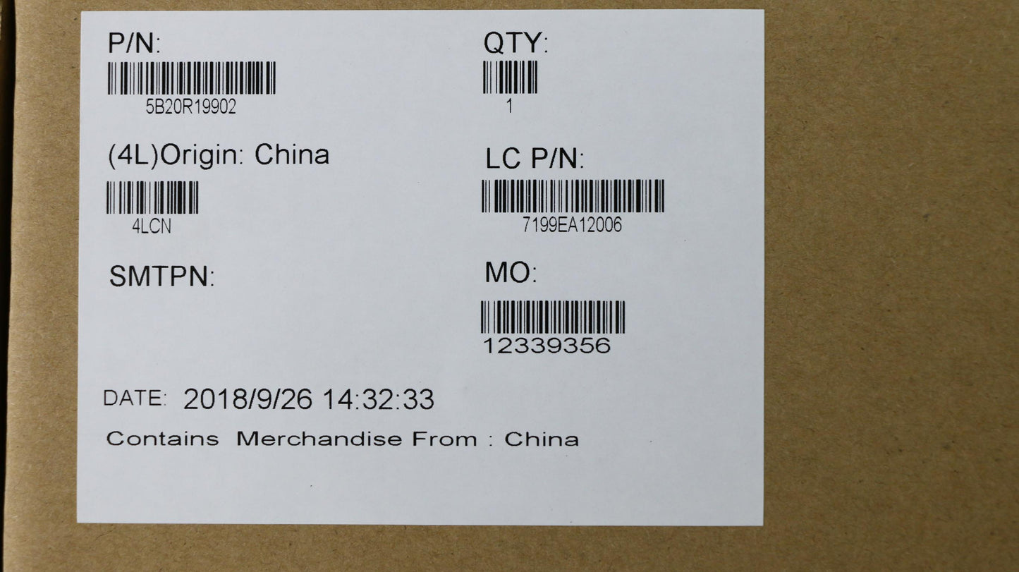 Lenovo System Board Planar Motherboar - 5B20R19902