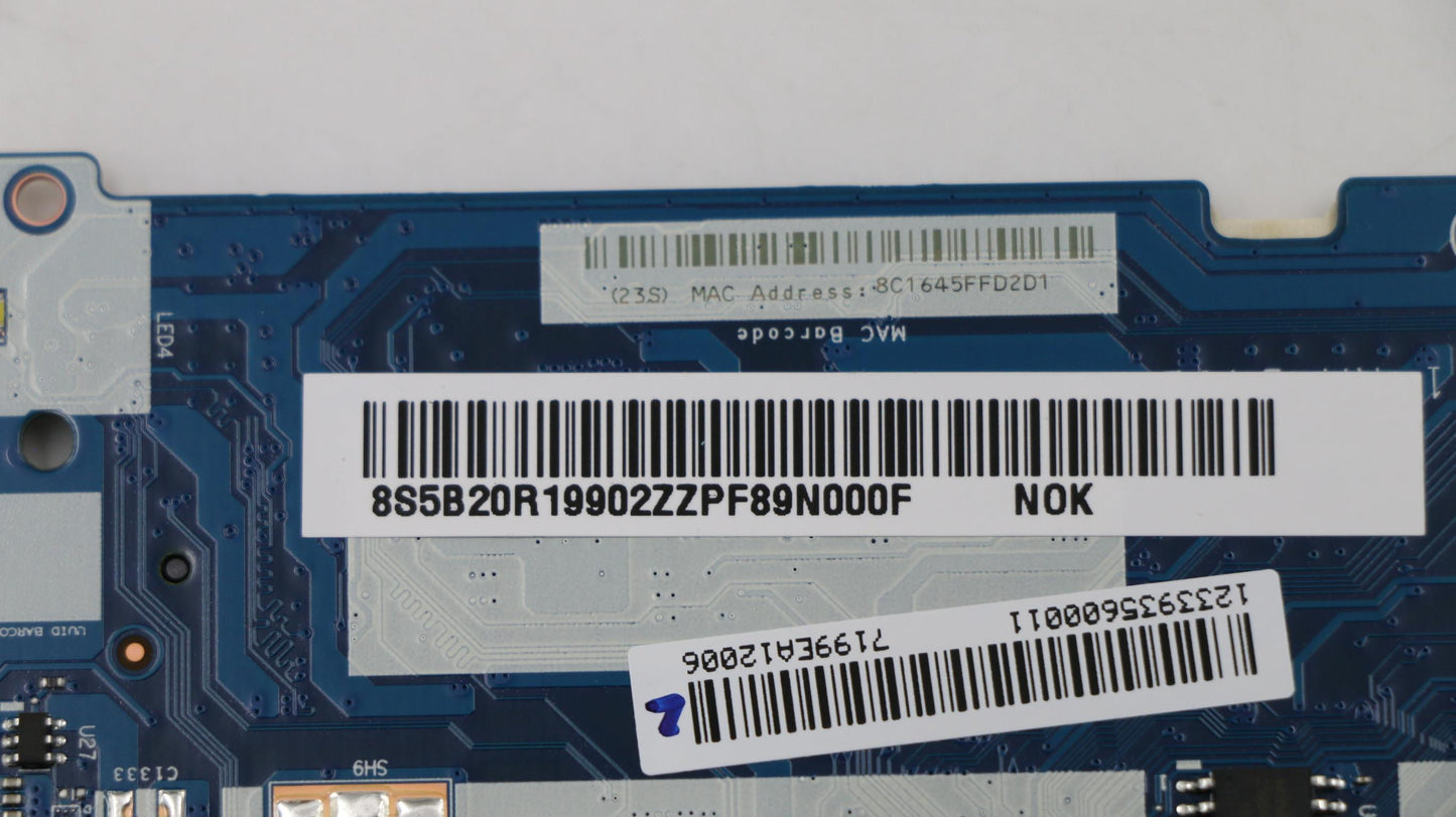 Lenovo System Board Planar Motherboar - 5B20R19902