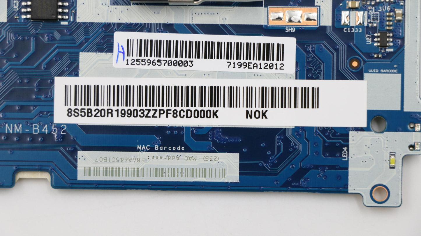 Lenovo System Board Planar Motherboar - 5B20R19903