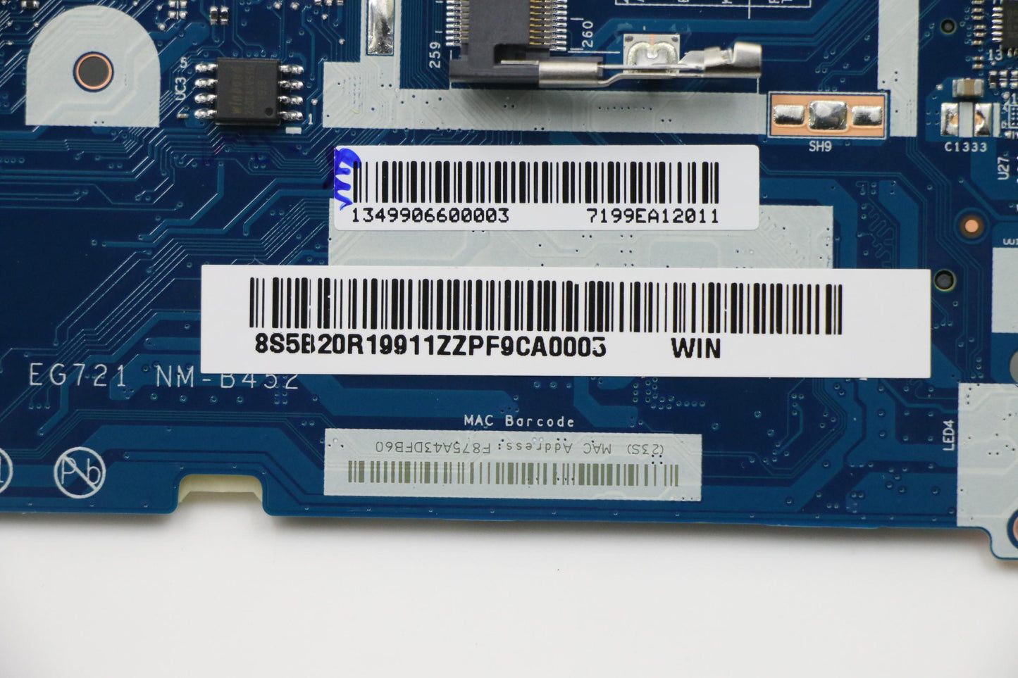 Lenovo System Board Planar Motherboar - 5B20R19911