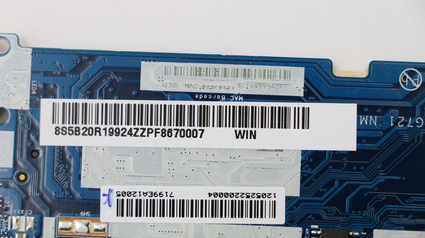 Lenovo System Board Planar Motherboar - 5B20R19924