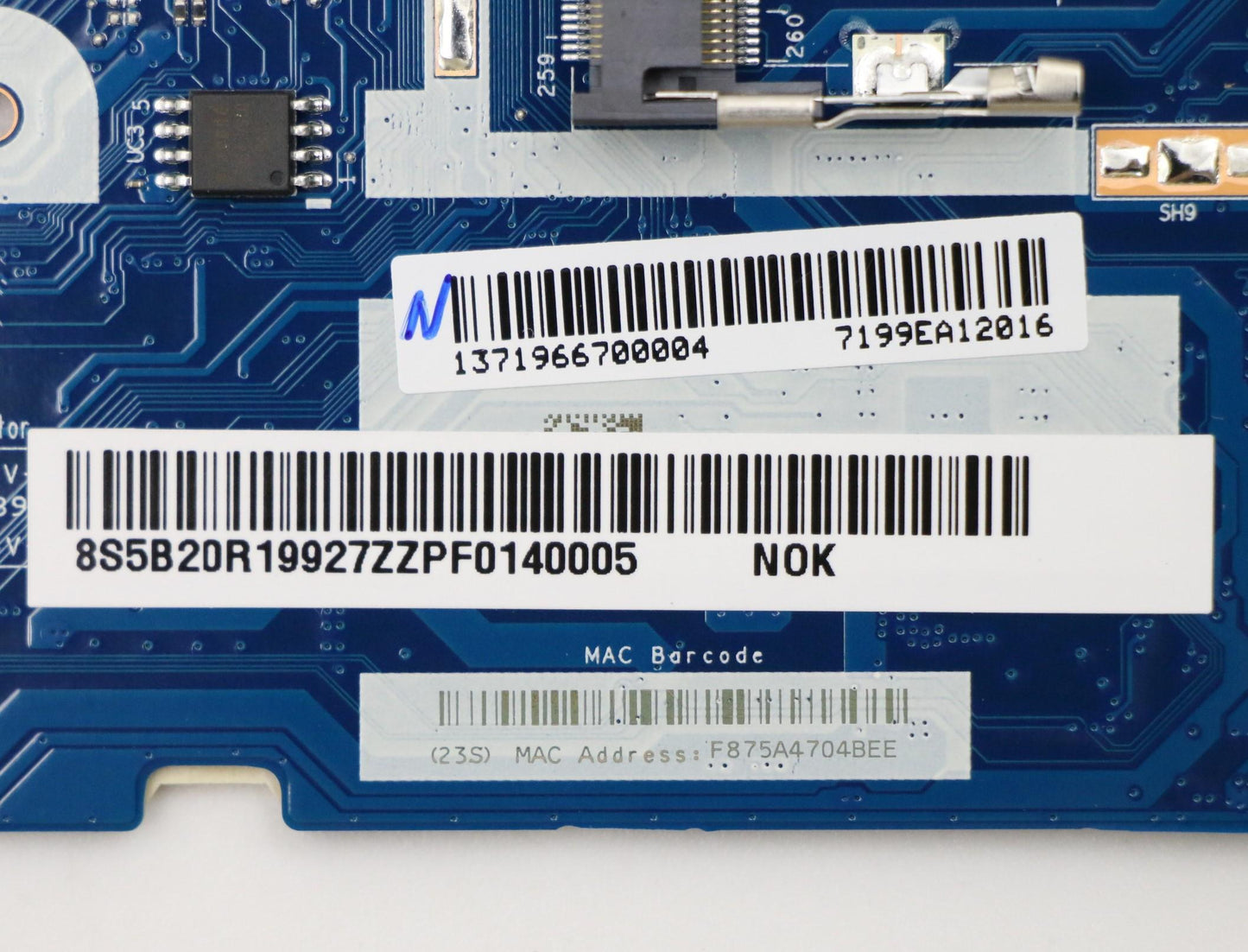 Lenovo System Board Planar Motherboar - 5B20R19927